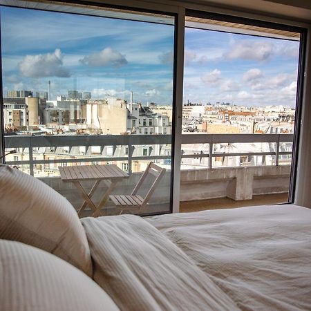 Appartement Vue Tour Eiffel Paris Extérieur photo
